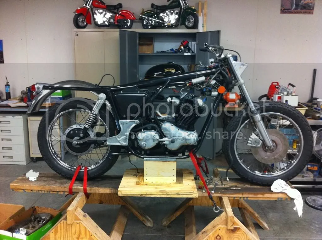 My '73 850 rebuild..