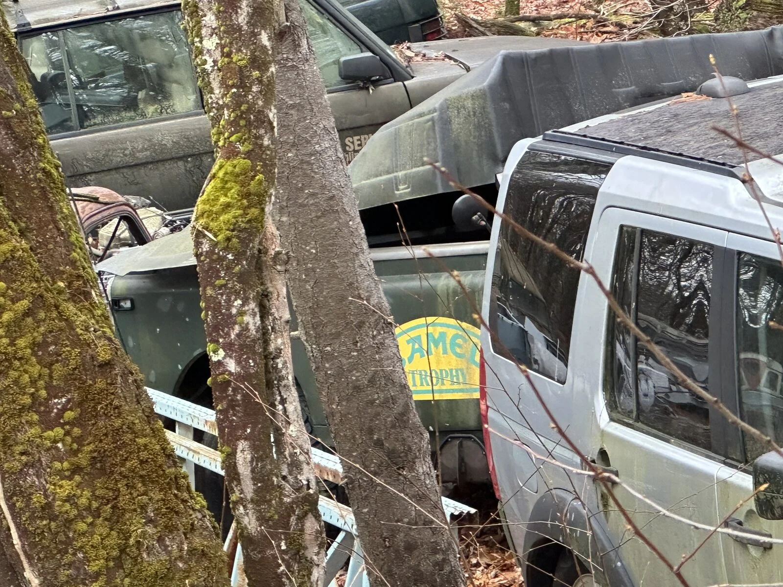 Where old Land Rovers go to die. And some are reborn.