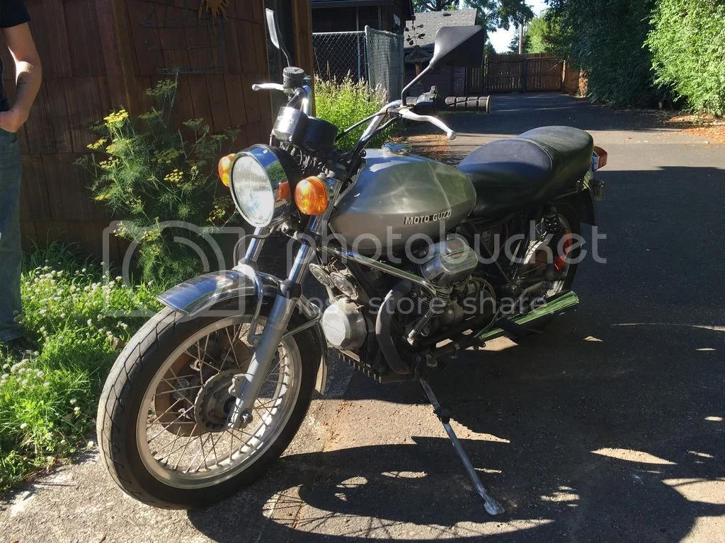 Proud owner of a... Guzzi