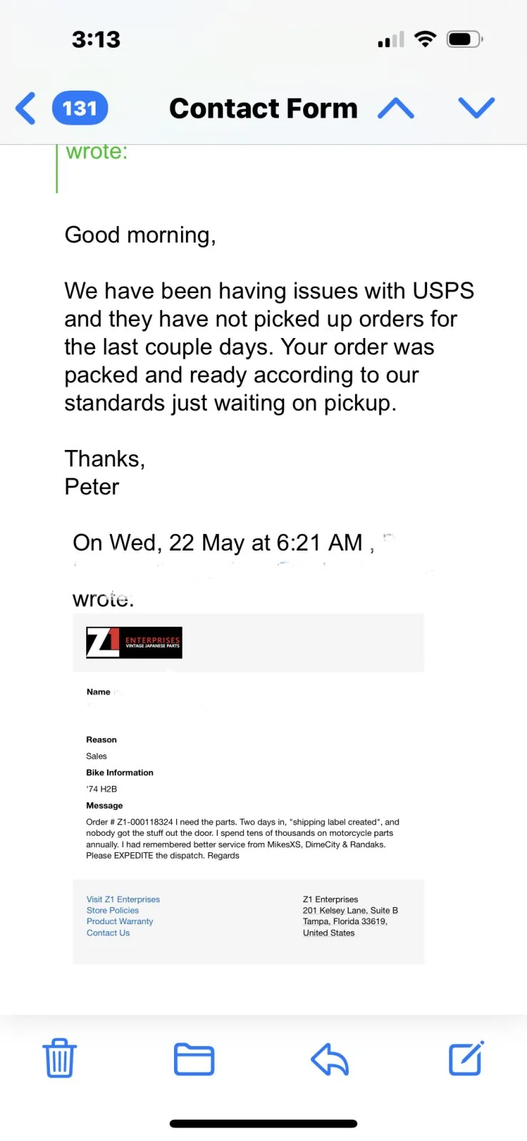 Let me tell you what I can't do for you...