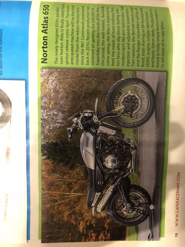 In today’s Cafe Racer Magazine