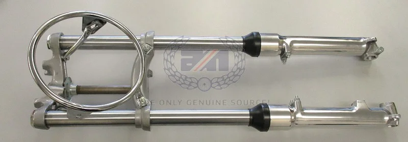 Scrambler headlight halo mounting brackets.