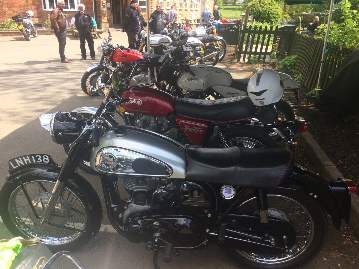 WE HAVE A NORTON OWNERS CLUB MEET INVITE IN NORTHAMPTONSHIRE ??????