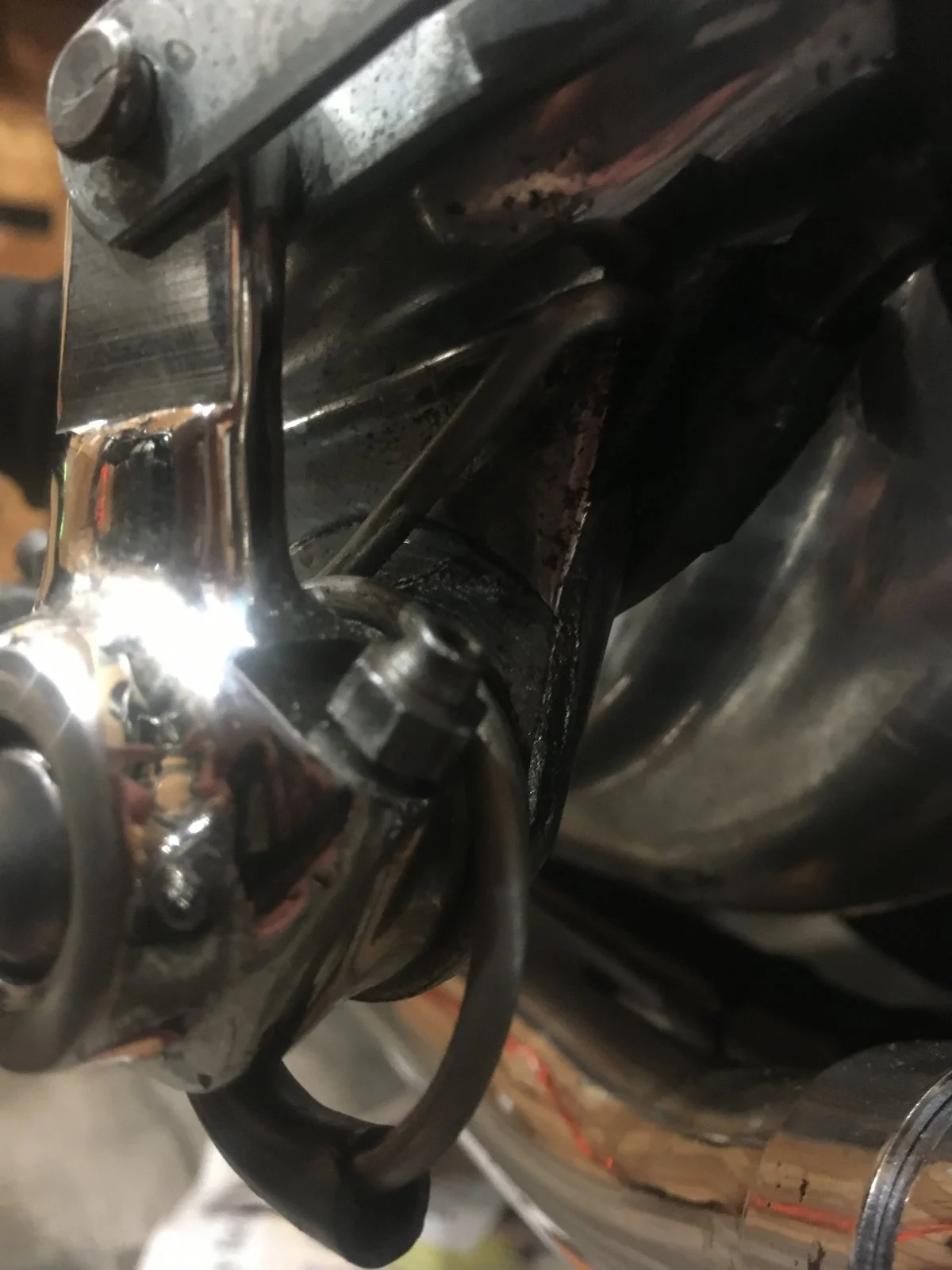 Brake pedal safety spring