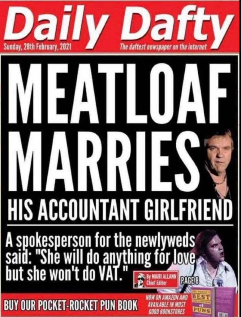 Post your jokes and humor here.