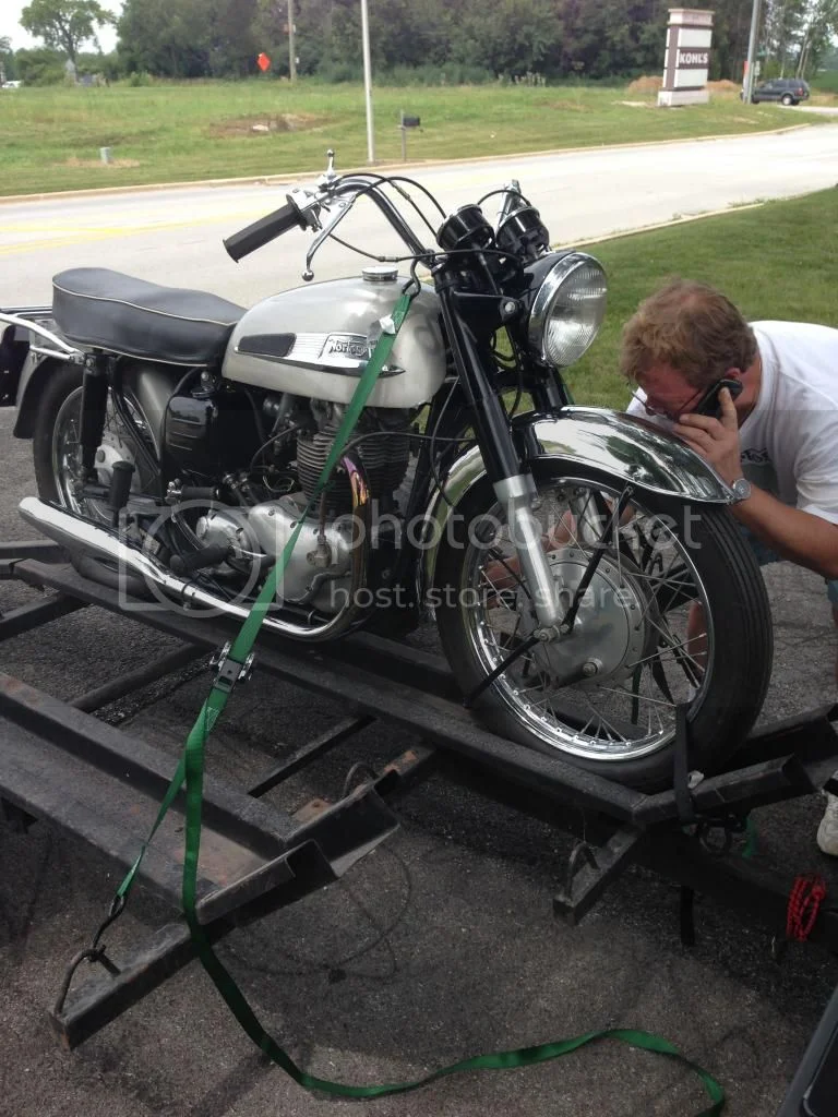 Look what I picked up - 66 Norton Atlas