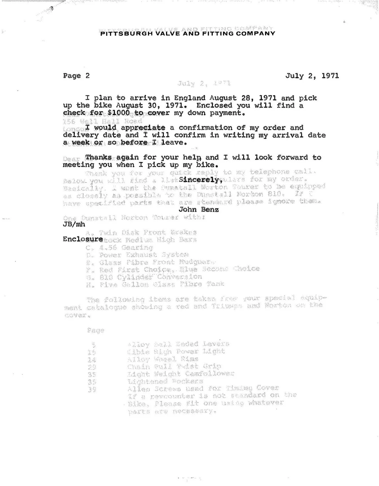 A Slice of Dunstall Norton History (2013)