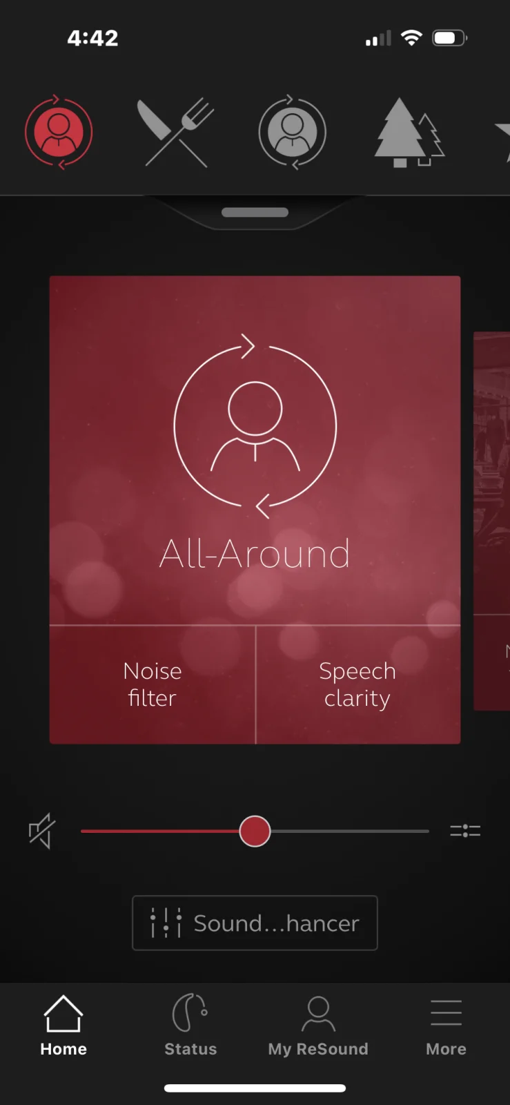 Hearing aid panic inducement