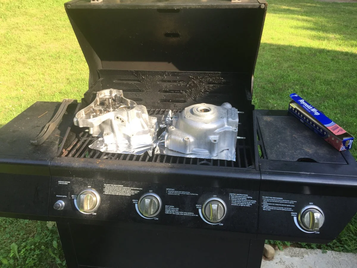 Changing crank main bearings