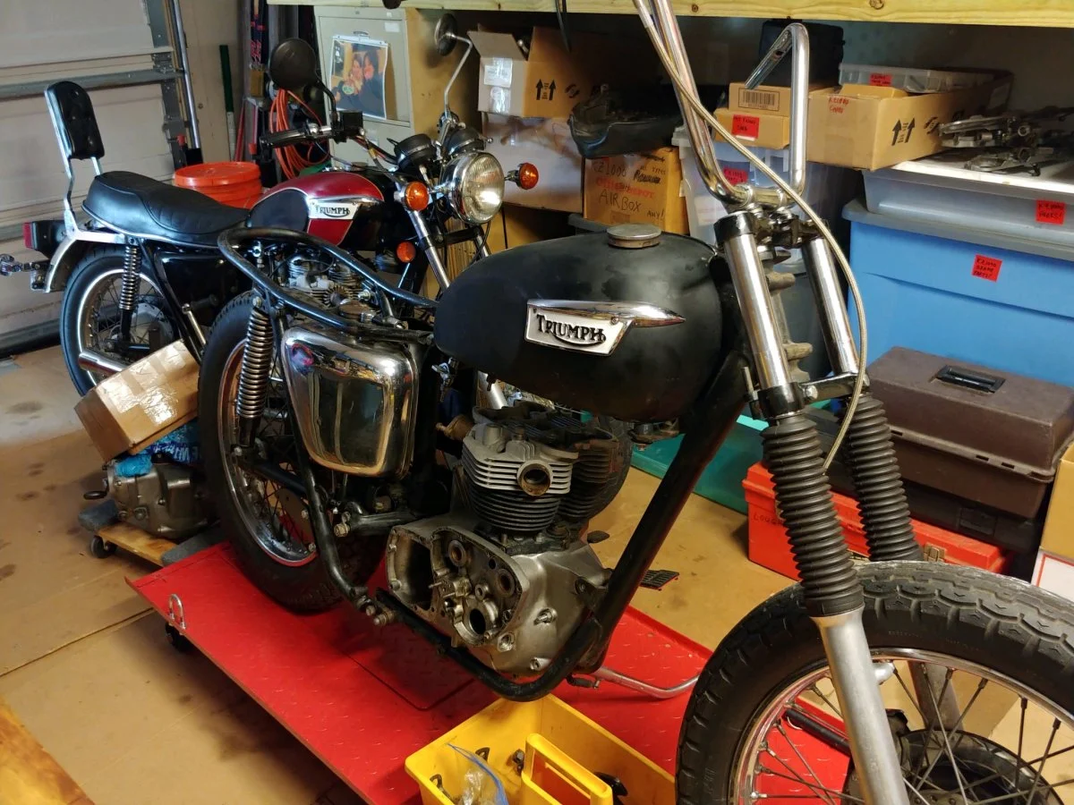 1968 Triumph 650 refurb