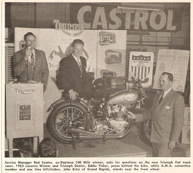 TRIUMPH T 100 R / T 100 RR . 1955/57 .