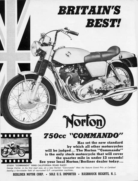 1968 Norton Commando paint colour