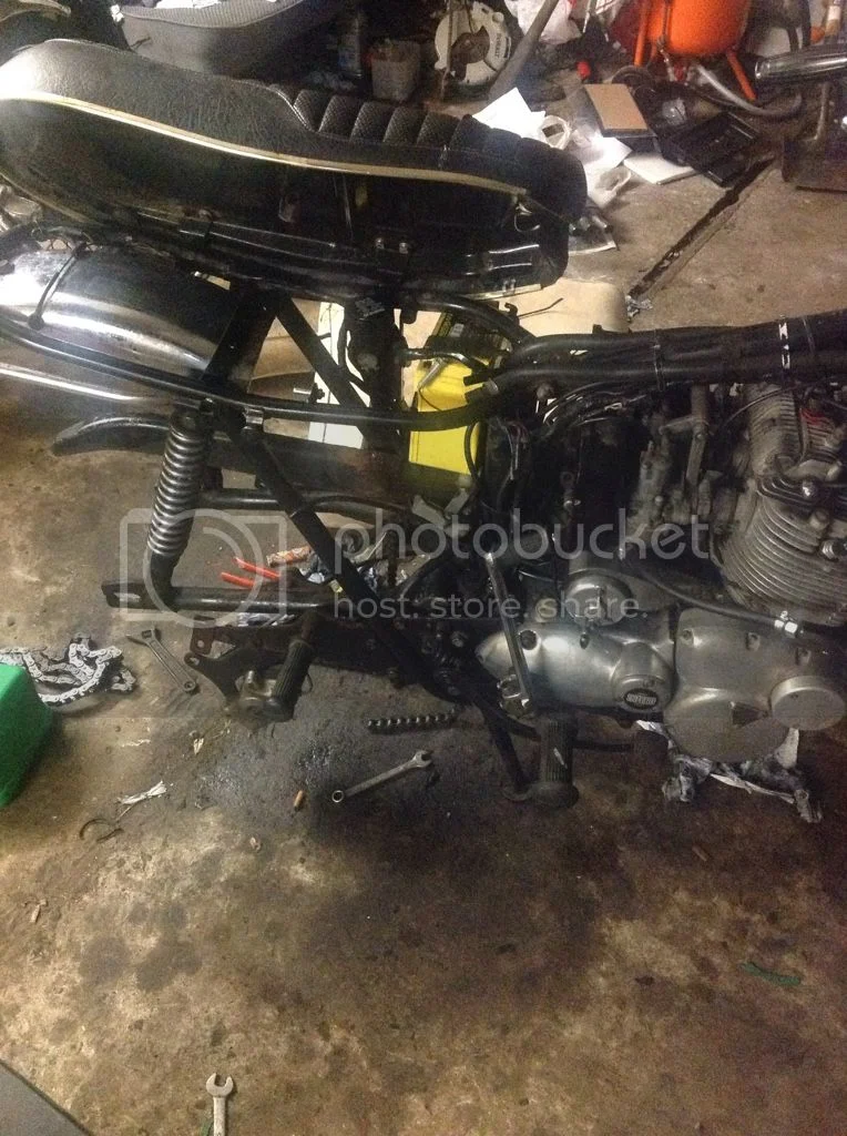 Oil tank full of grit.................T160