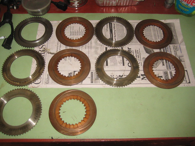 Cleaning Clutch Plates