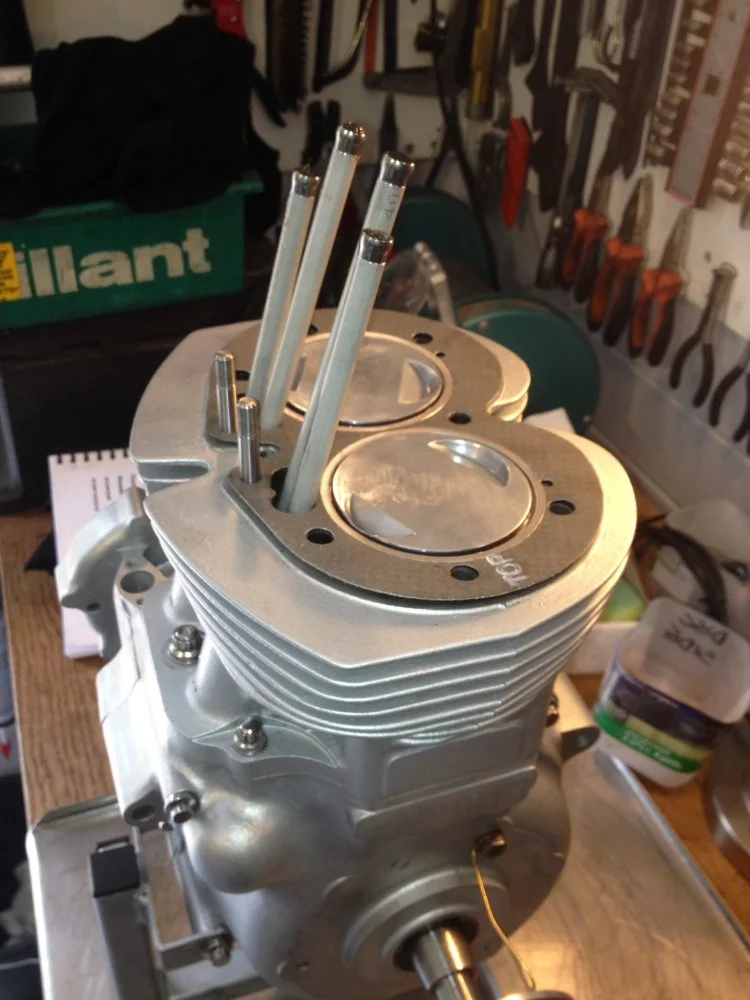 Just replaced head.  Pushrod length question.