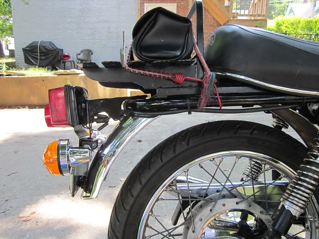 Rear Lamp Wiring loom Routing