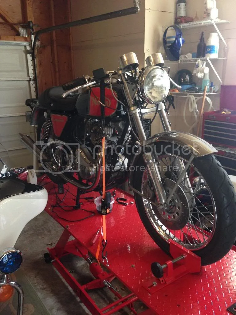 Harbor Freight Lift setup