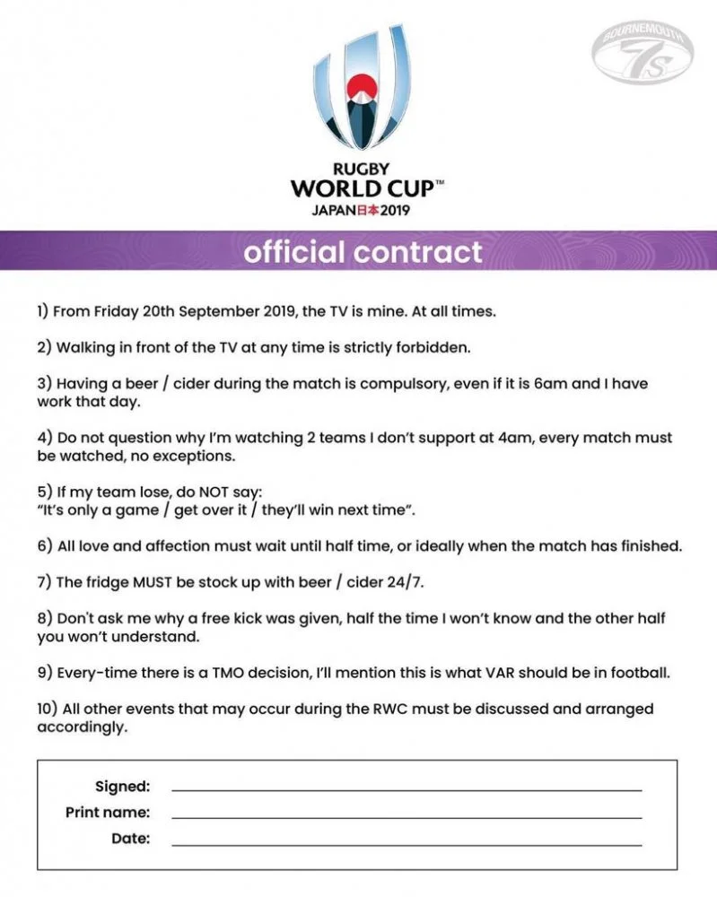 2019 Rugby World Cup