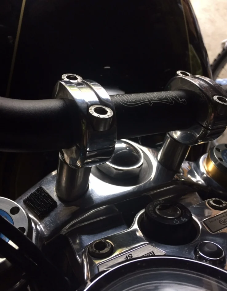 Handle bar risers