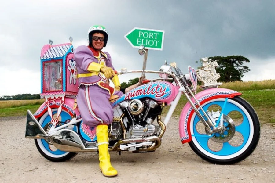 V twin guy with a sense of humor .