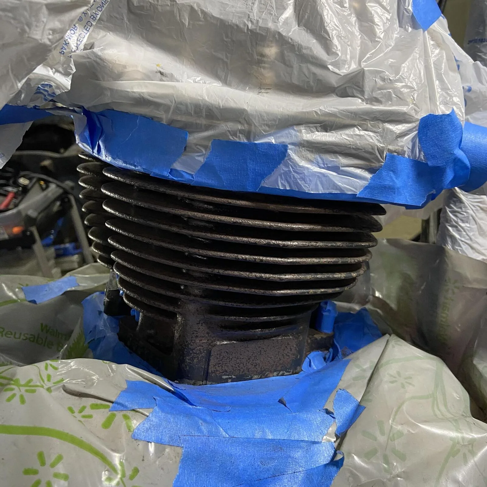 Painting Barrel In Situ