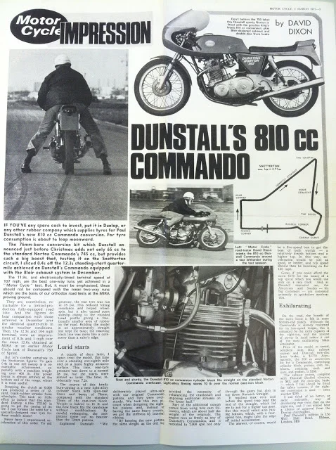 Dunstall 810 rear mudguard/fender