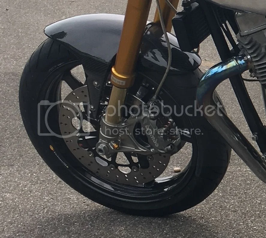 Brembo: Old versus new front brakes