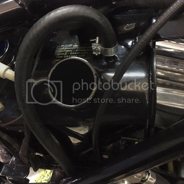 1969 / 1970 S type oil tank.