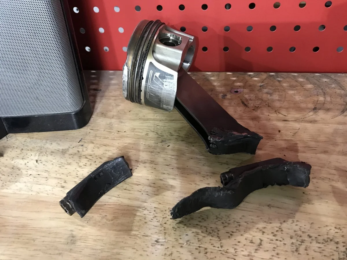 Cracked drive side case