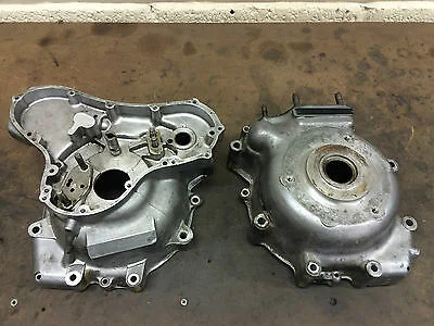 What does crank oil seal butt up against?