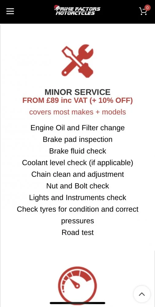 Prime factor motorcycles ( Norton main dealer)