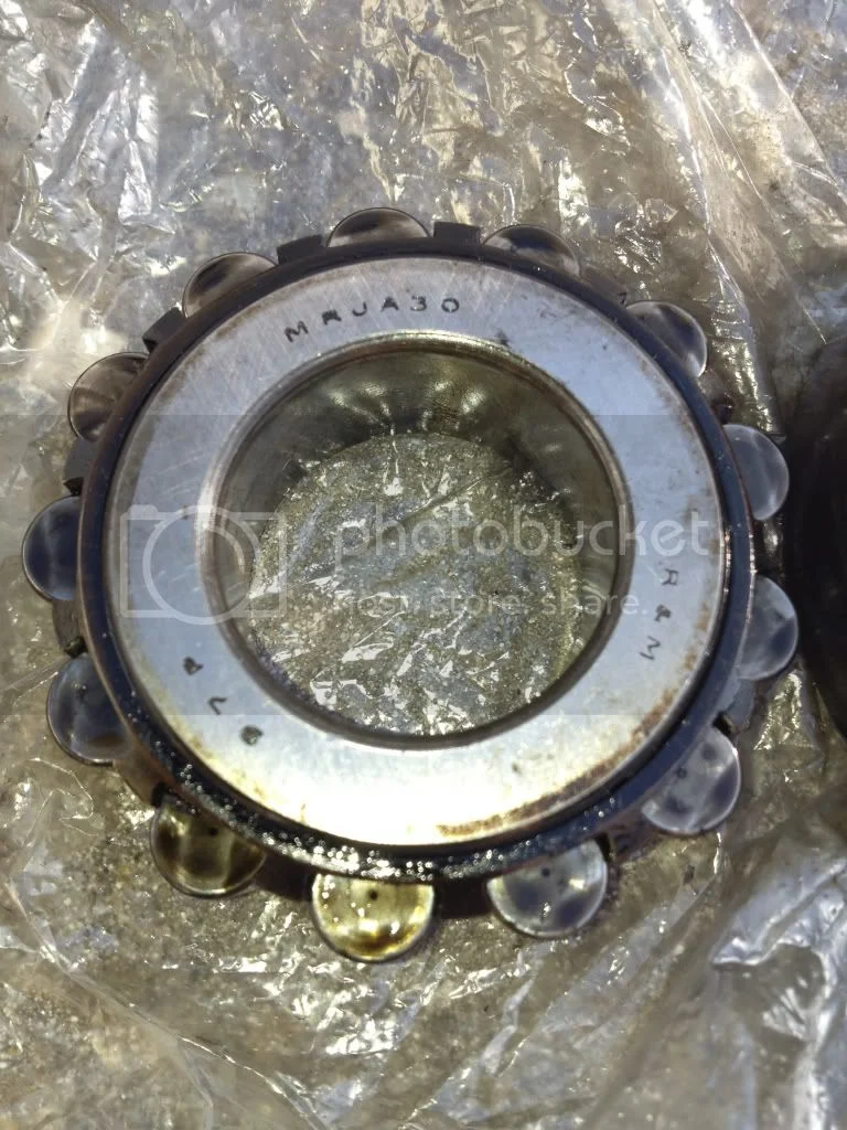 750 crankshaft rollers stuck on crank Access Norton