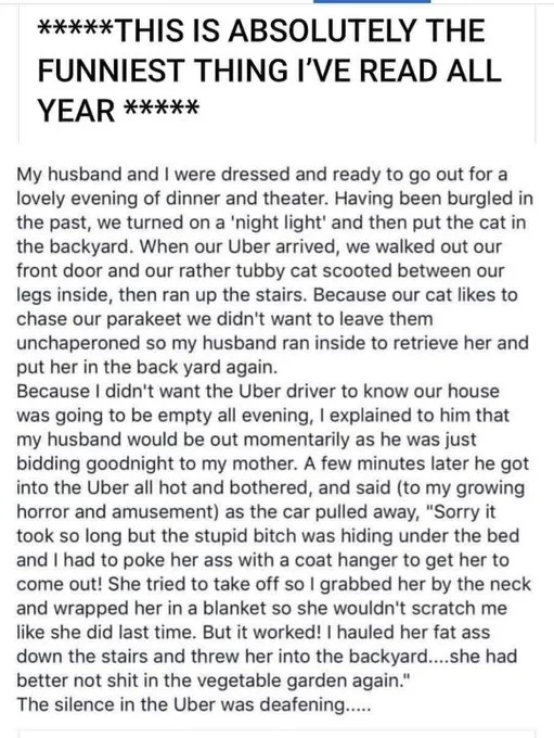 Post your jokes and humor here.