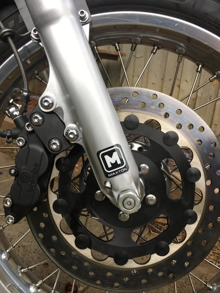 fitting new Falcon alloy rear shocks