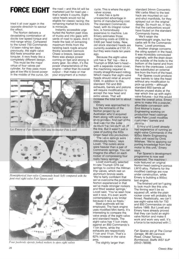 Making the Commando faster