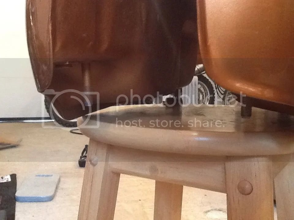 Fuel tank mounting stud nuts