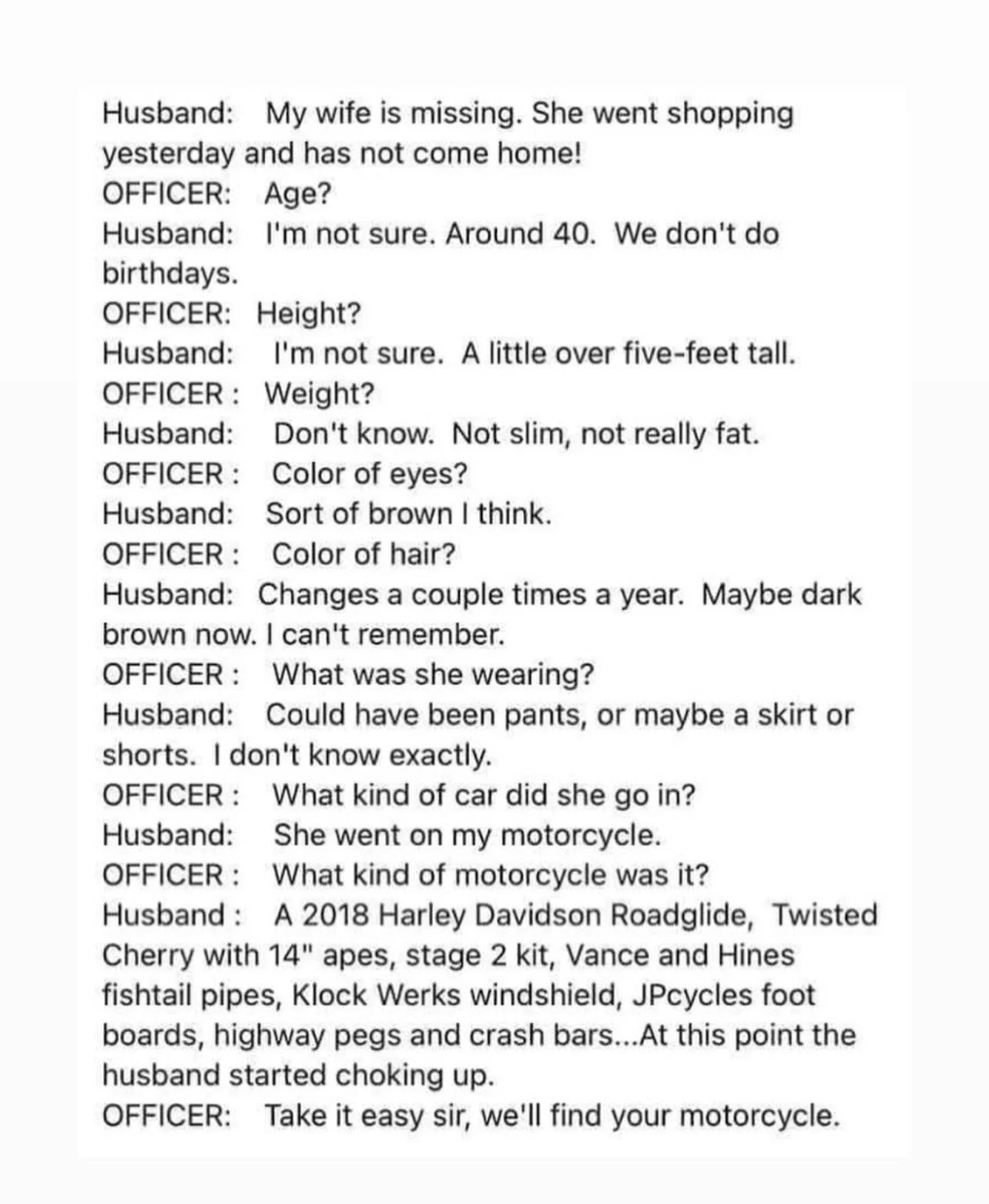 Post your jokes and humor here.