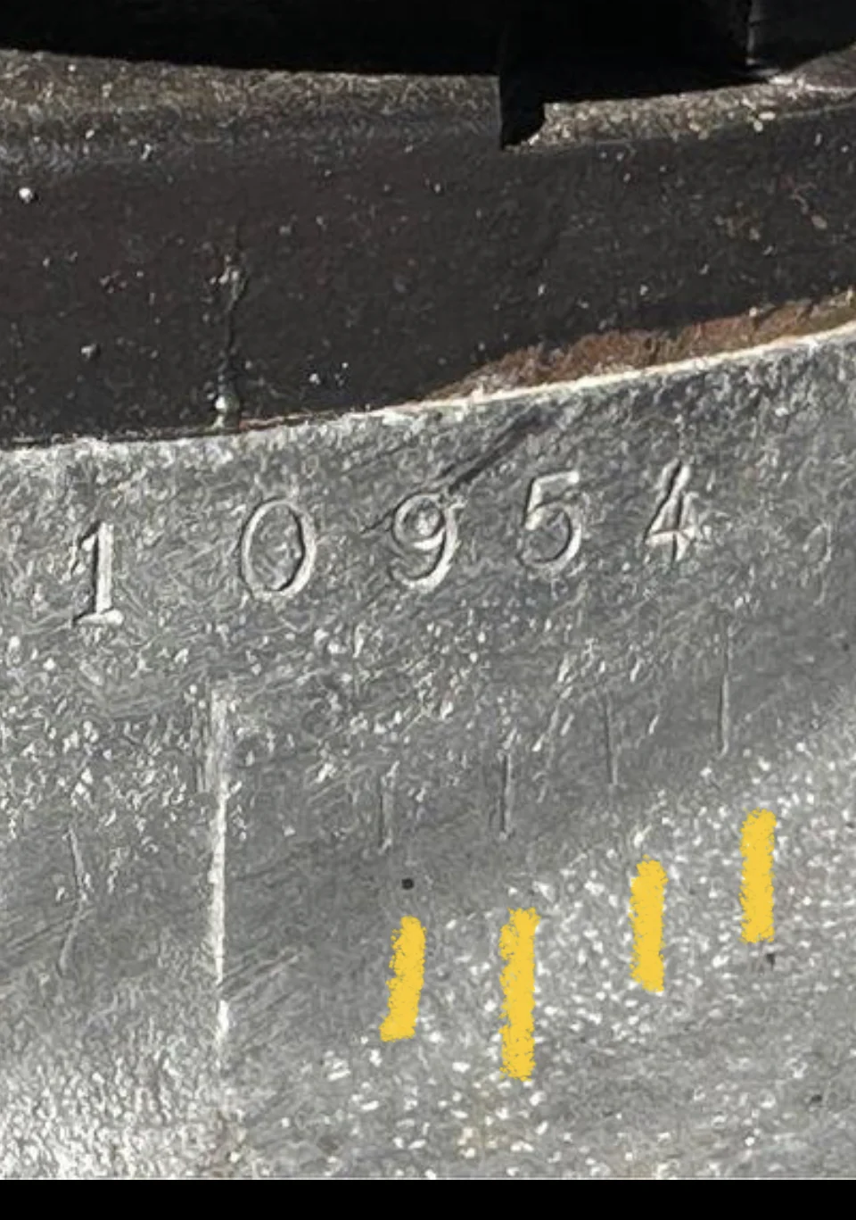 These numbers look suspect, agree? '66 BSA Spitfire