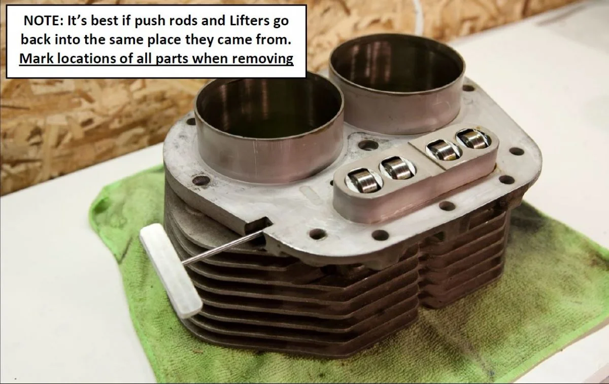 Spintron Demo showing Norton cam & lifter wear