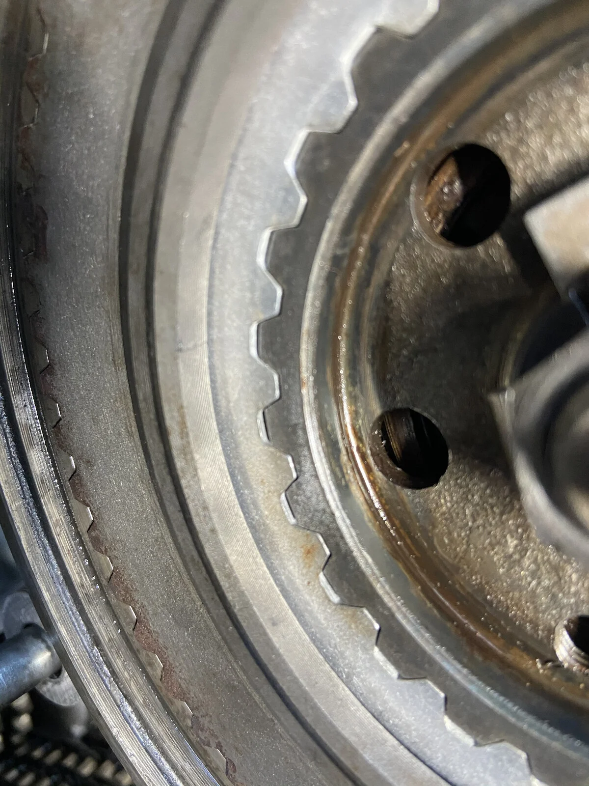 Clutch Pull and Clutch Stack Height Access Norton