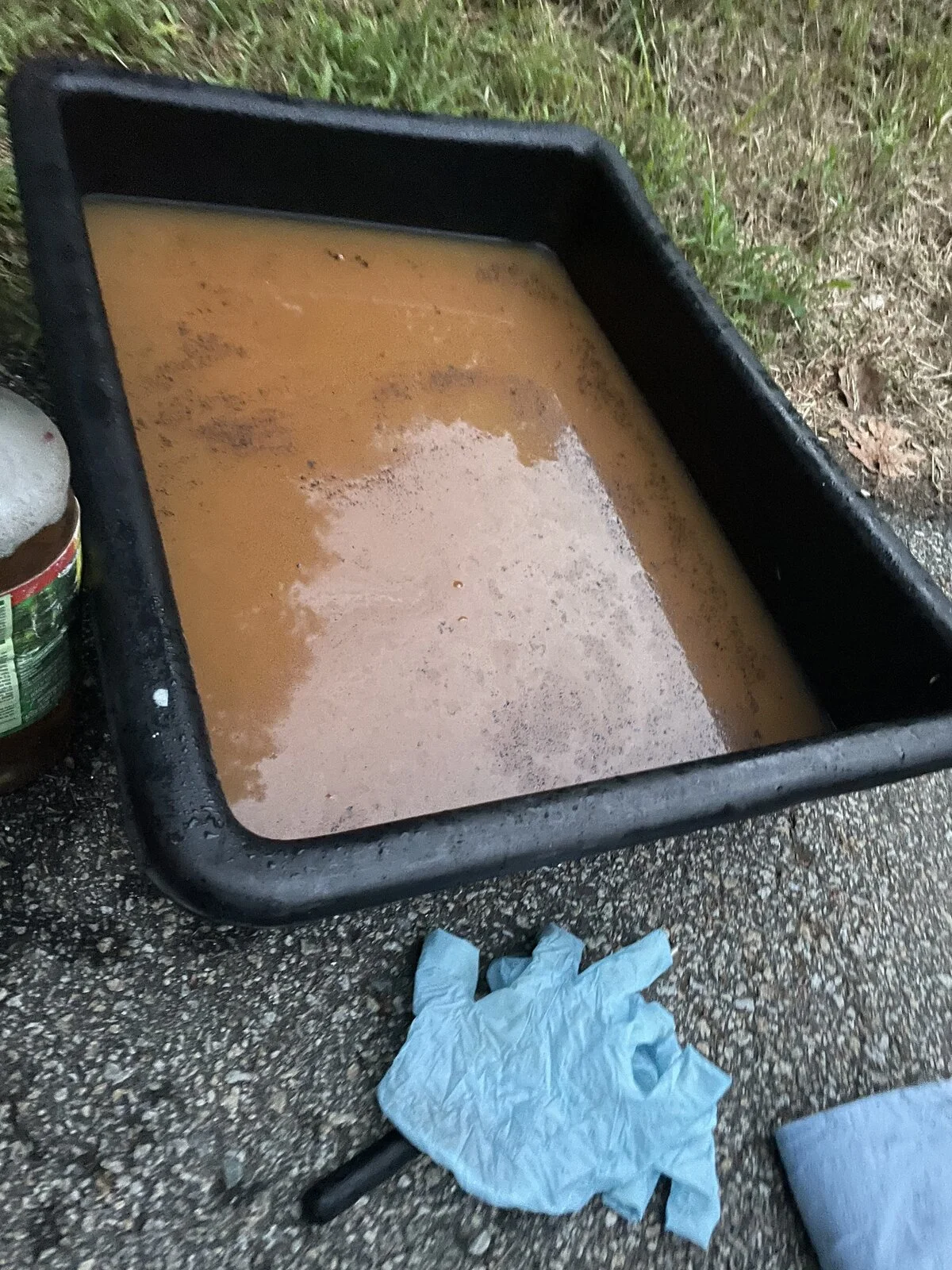 Rusty bike fuel tanks