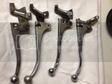 P11 brake, clutch and choke levers