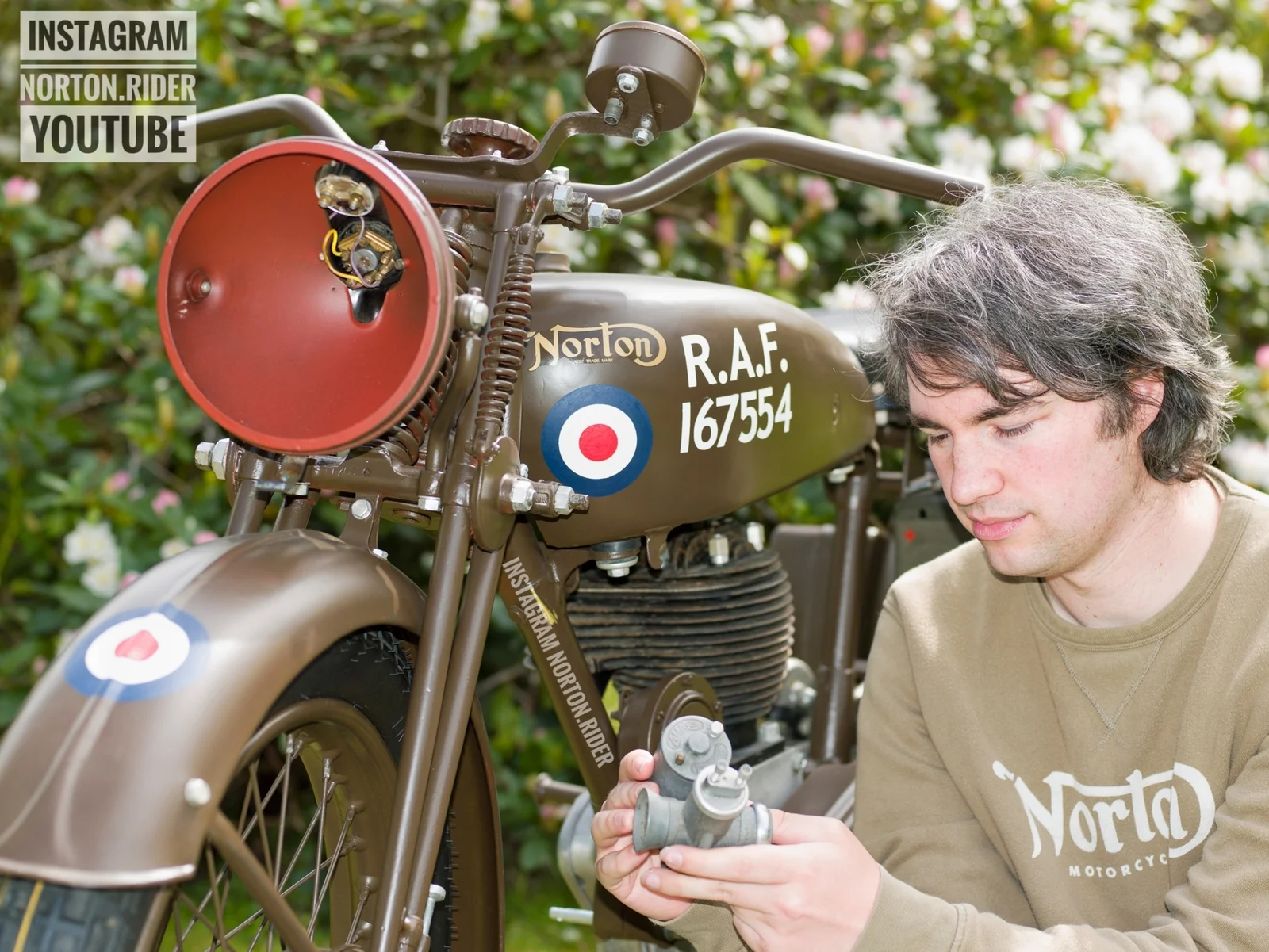 Rescuing my WD WW2 Norton 16H