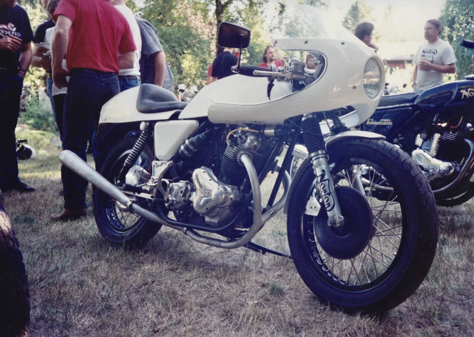 Norton Commandos from my 1990s Archive