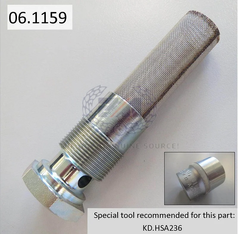 BOULON DE FILTRE À HUILE