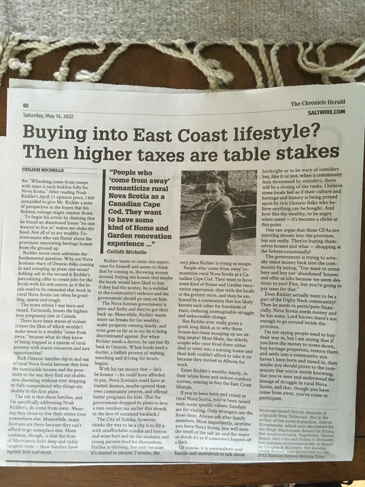 Visitors here from St. Johns