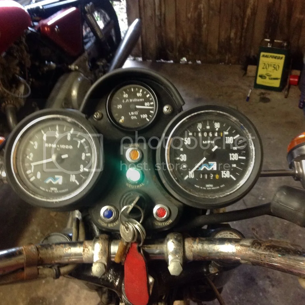 Oil tank full of grit.................T160