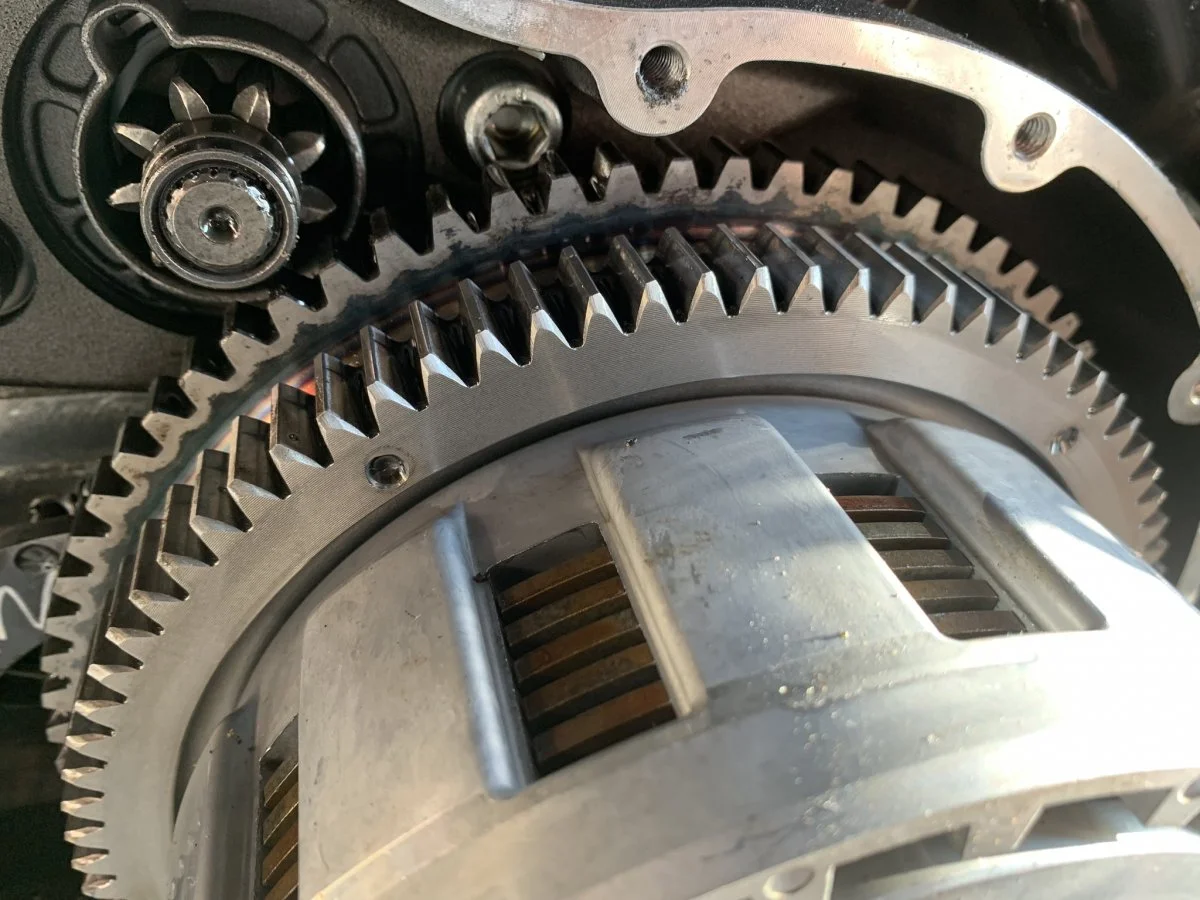 Another clutch basket failure.