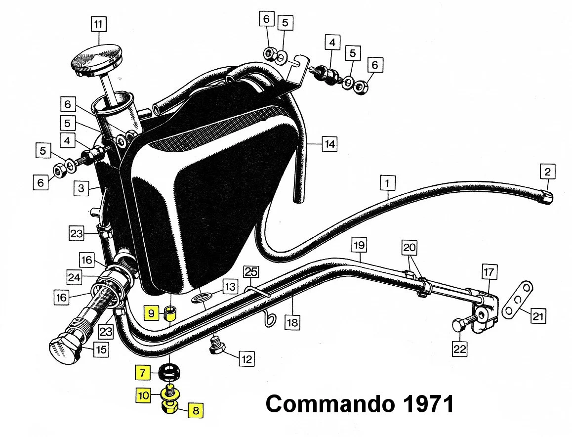 Mk3 Oil Tank bottom mount