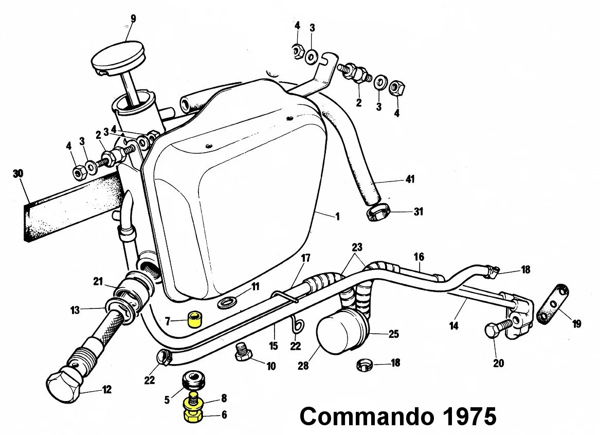 Mk3 Oil Tank bottom mount